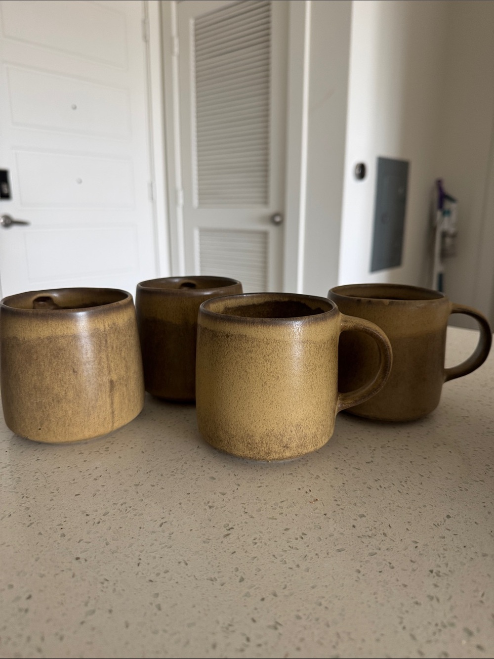 West Elm Kanto Stoneware Mugs Set of 4